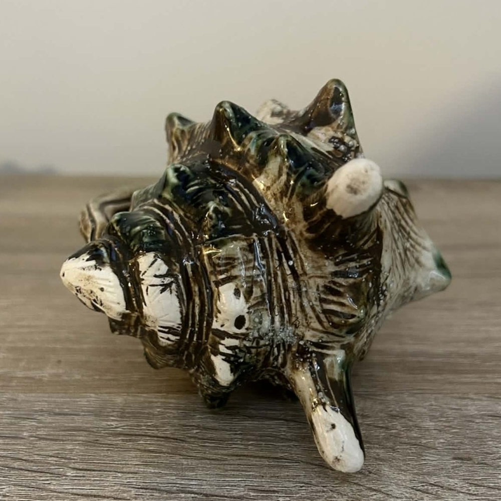 VINTAGE Shell Creamer + Sugar set - Picture 4 of 6